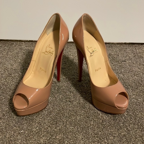 Christian louboutin • lady peep open toe pump - Picture 1 of 12